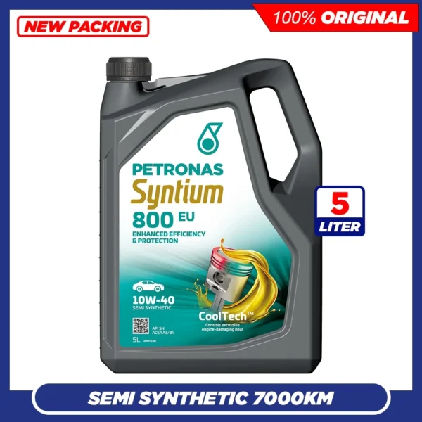 PETRONAS SYNTIUM 800 EU 10W40 SN Semi Synthetic Engine Oil (5L)